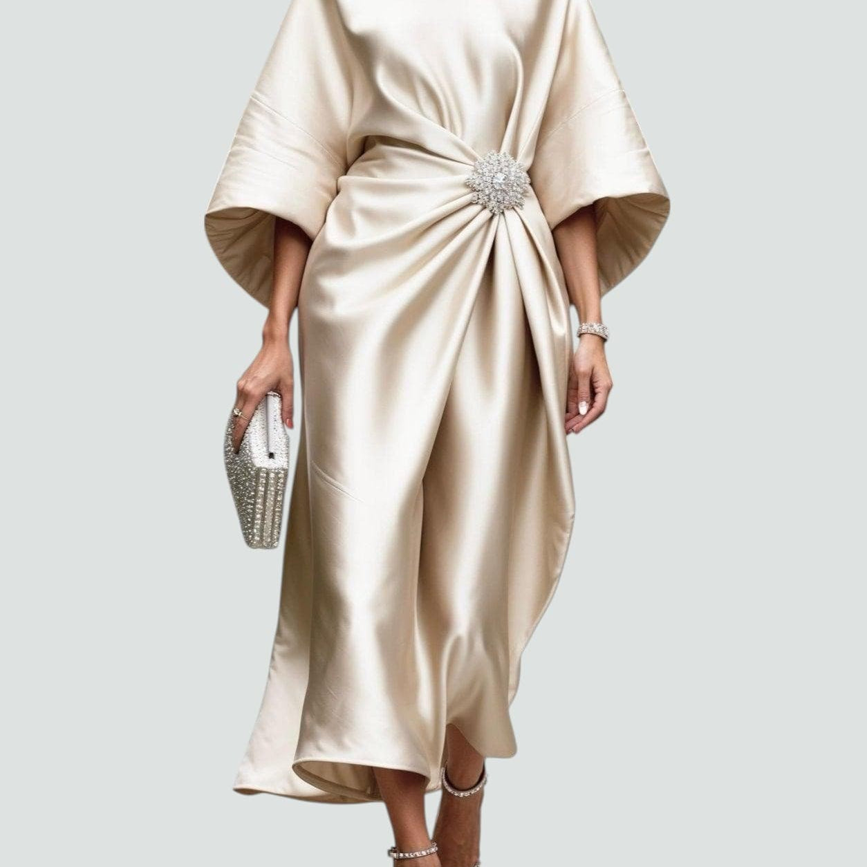 Isadora |  Vestido longo de Mulher elegância atemporal