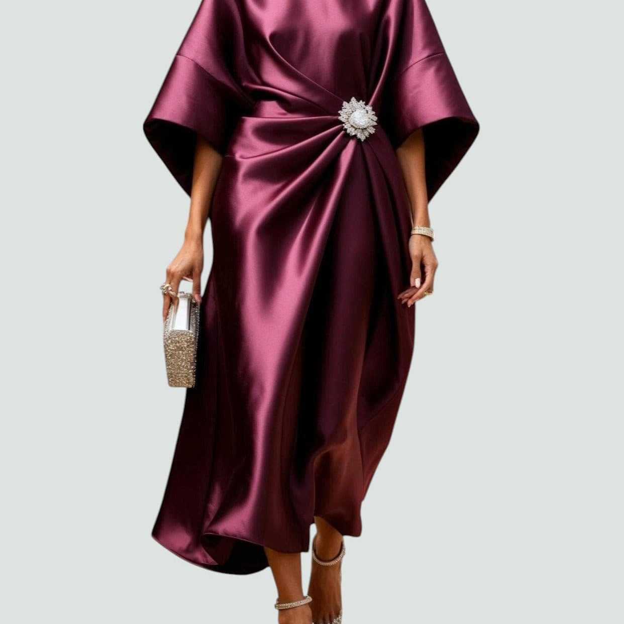 Isadora |  Vestido longo de Mulher elegância atemporal
