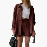 Aura - Conjunto de duas peças chique e casual