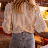 Catarina - Blusa de crochet