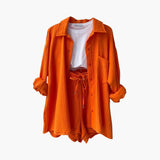 Aura - Conjunto de duas peças chique e casual