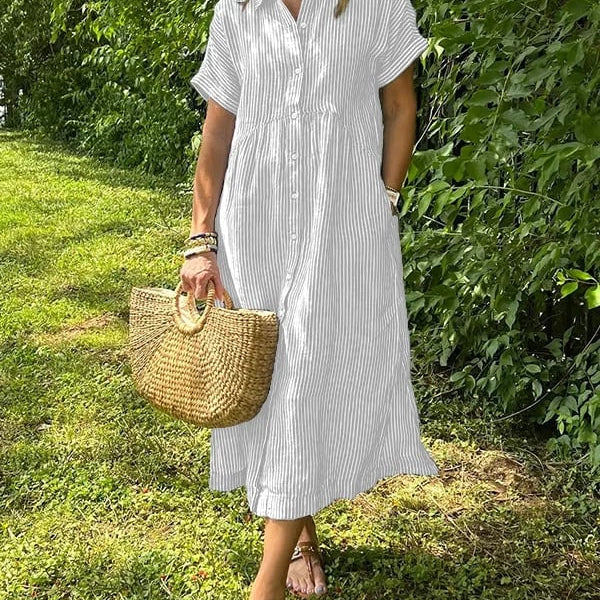 Ângela - Vestido longo de Verão