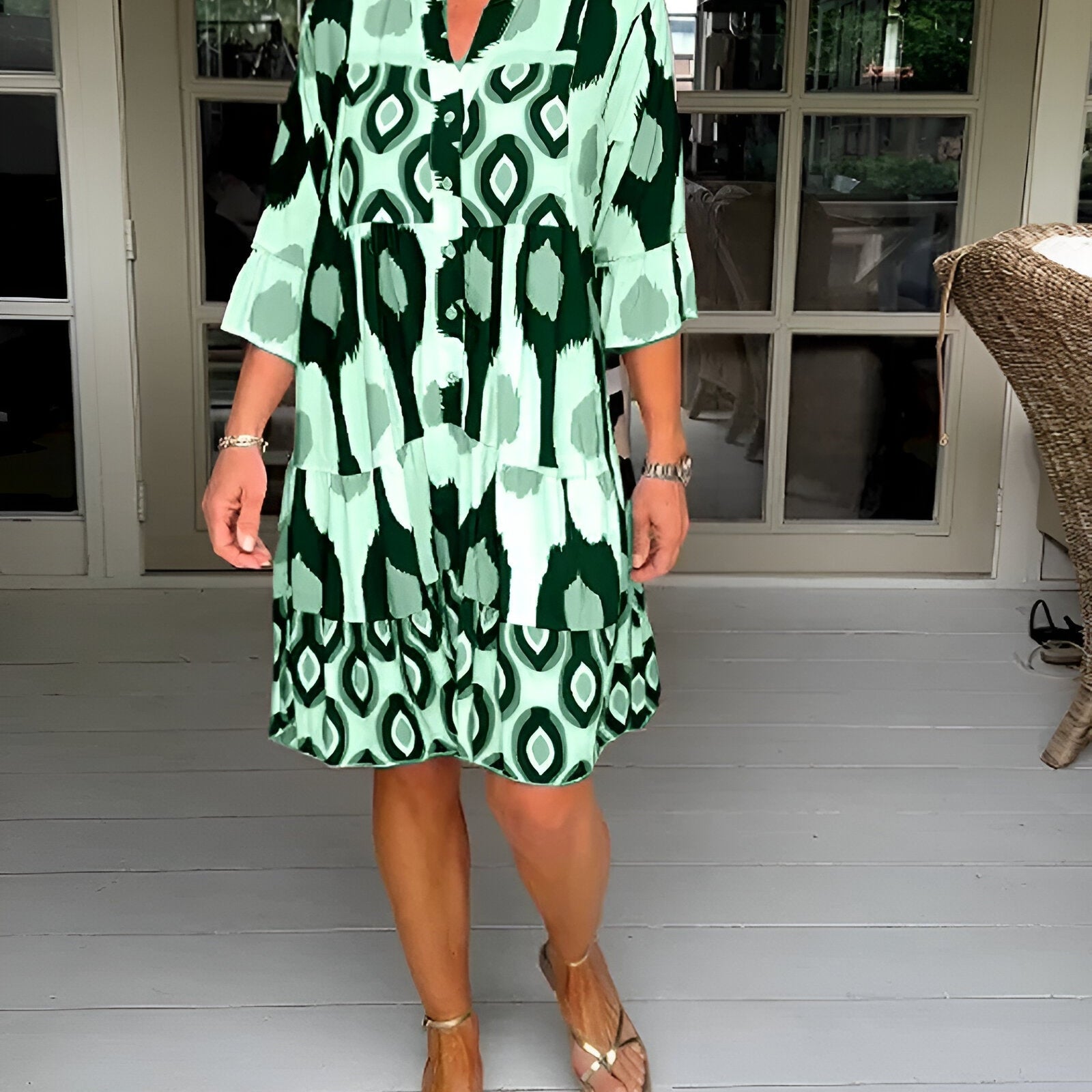 Octavia | Vestido Boho Elegante para Mulher