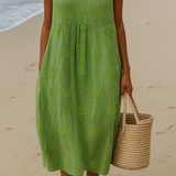 Elena | Vestido Bordado para Elegância Natural