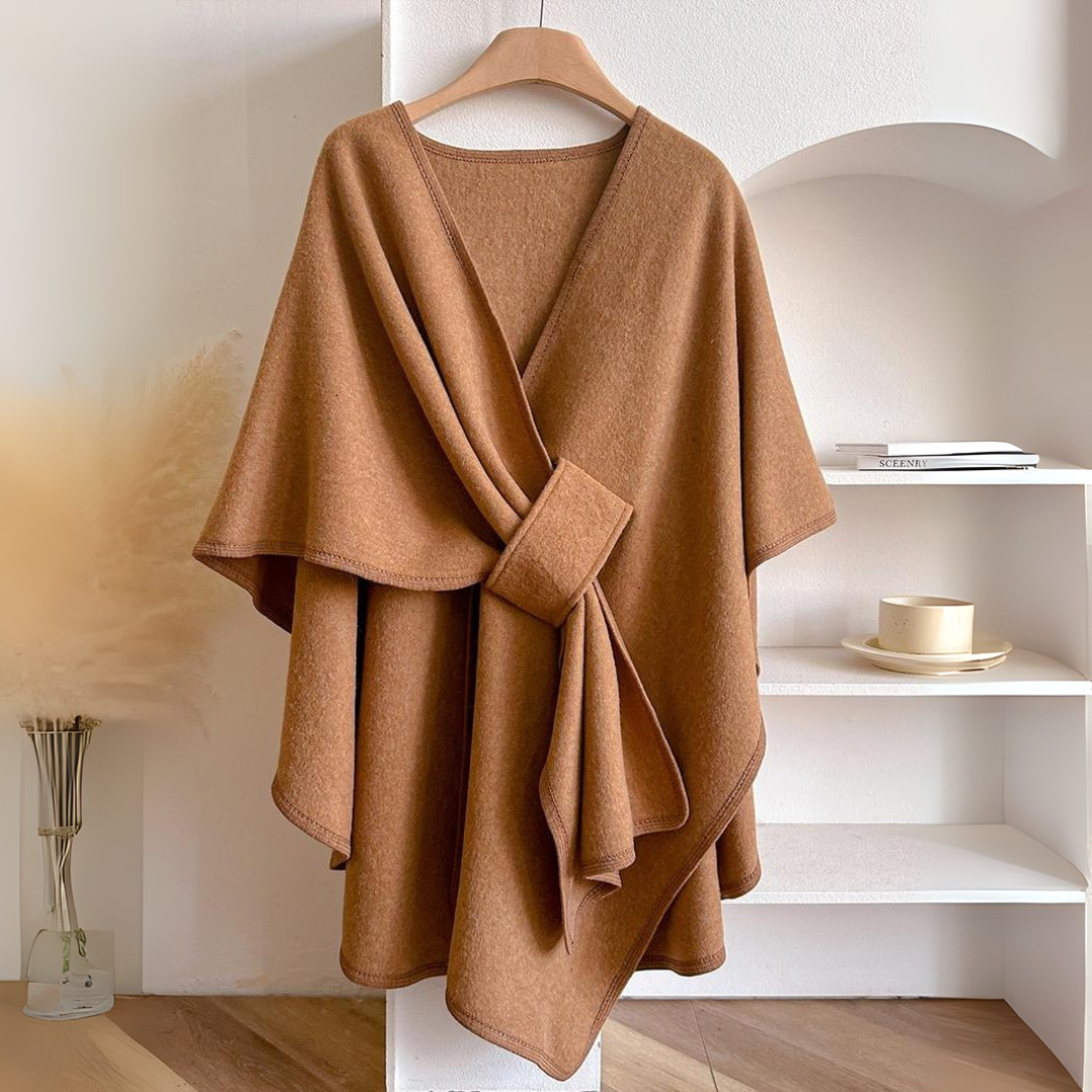 ALU - O Xale Drapado em Polar Luxo