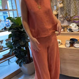 Lenila - Conjunto boho de duas peças