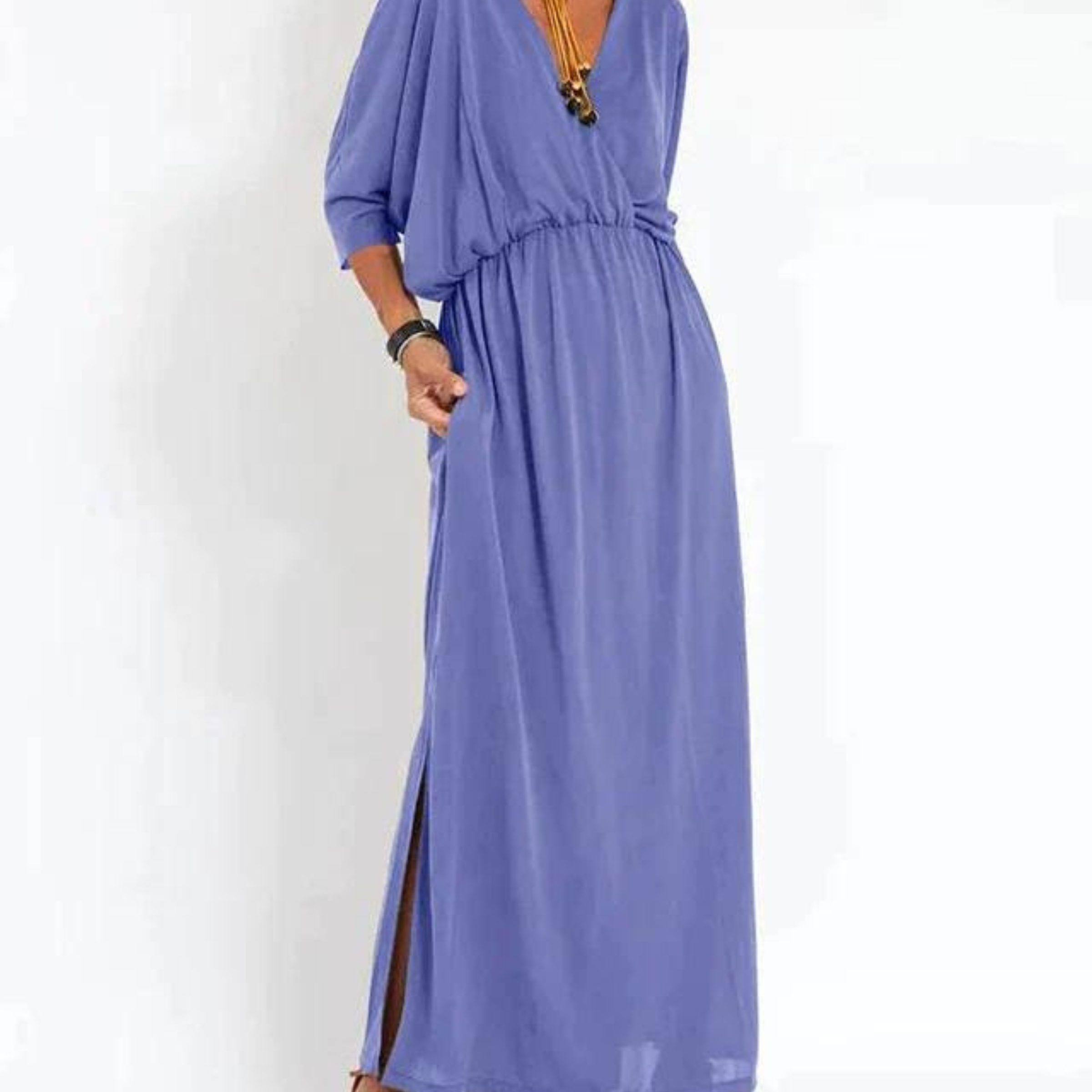 LANI – Vestido longo vintage