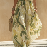 Lysandra | Conjunto Fluido Elegante com Estampado Floral para Mulher