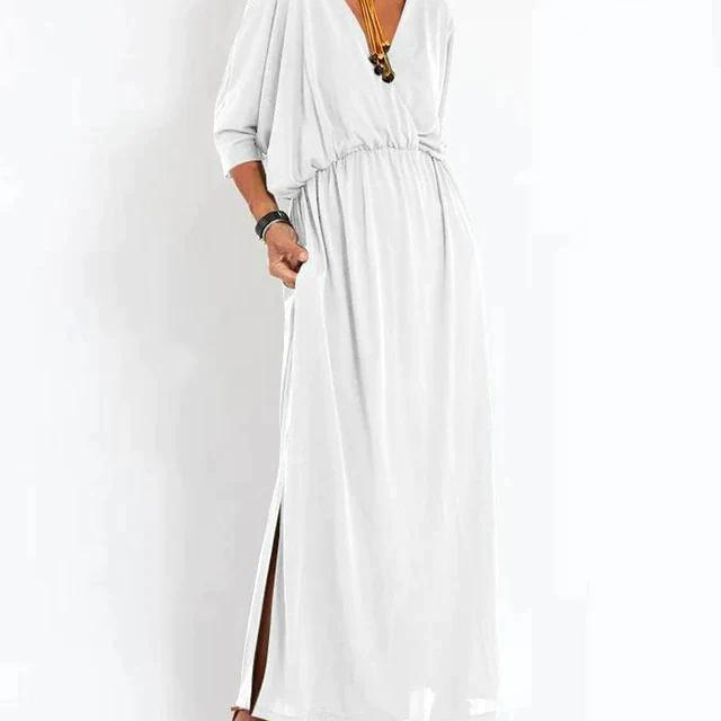 LANI – Vestido longo vintage