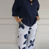 Ana - Conjunto de blusa e calça