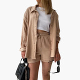 Aura - Conjunto de duas peças chique e casual