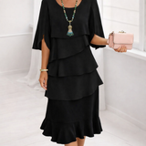 Margaret | Vestido Midi com Volantes para Mulher