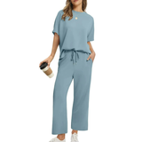Luísa – Conjunto casual de blusa e calça