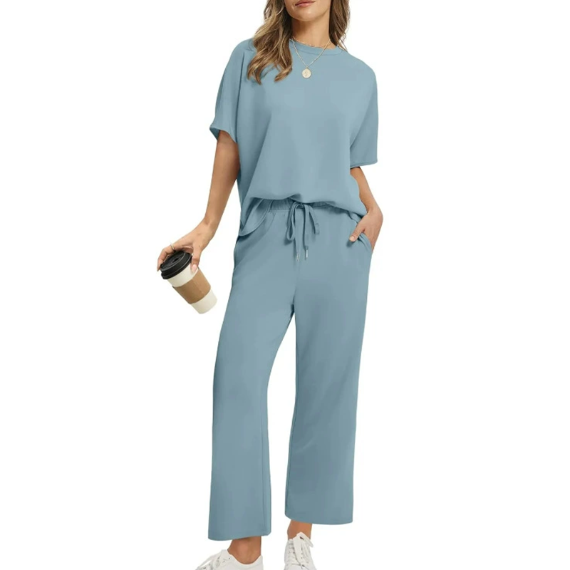 Luísa – Conjunto casual de blusa e calça