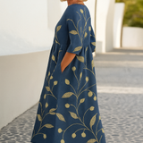 Eliza | Vestido Midi Relaxado para Mulher