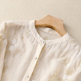 ELOISE™ | BLUSA FLORAL EM TECIDO LEVE
