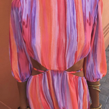 SOLA | Vestido elegante com costas abertas para Mulher