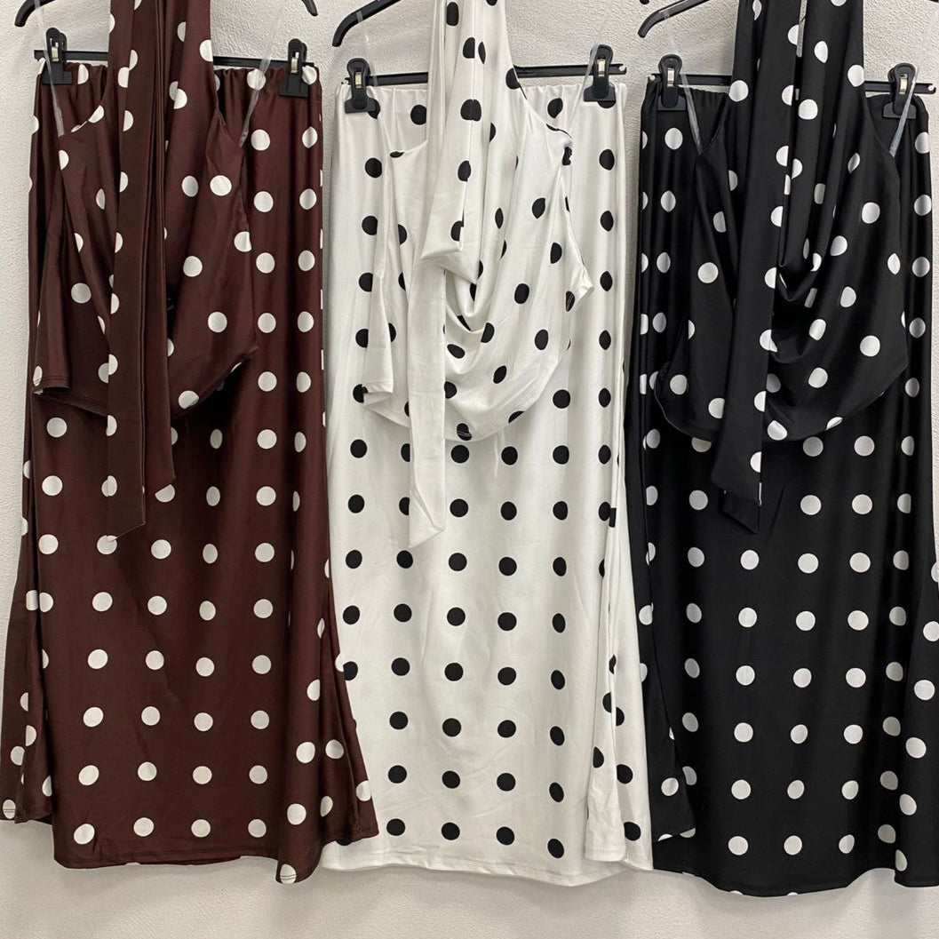 Aurielle™ – Vestido a bolinhas