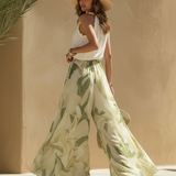 Lysandra | Conjunto Fluido Elegante com Estampado Floral para Mulher