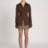 Freya™ | Camisa envelope sob medida