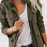 Thilde | Jaqueta utilitária casual elegante