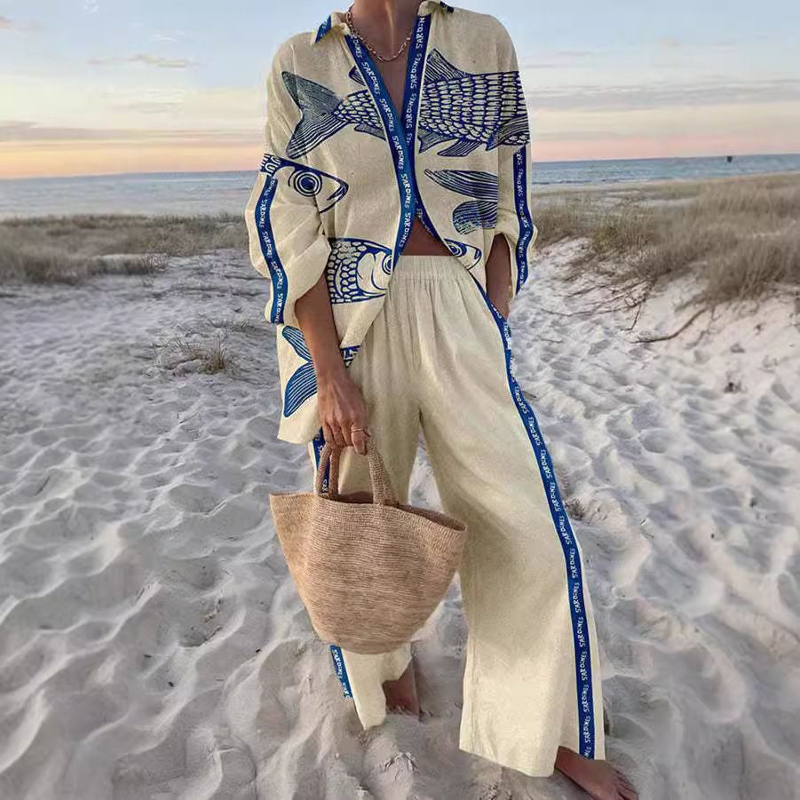 Zairine™ | Conjunto feminino leve e sofisticado para dias de verão