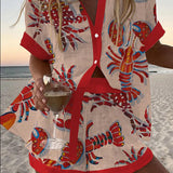 Jorelle™ | Conjunto de Muher curto leve para o verão