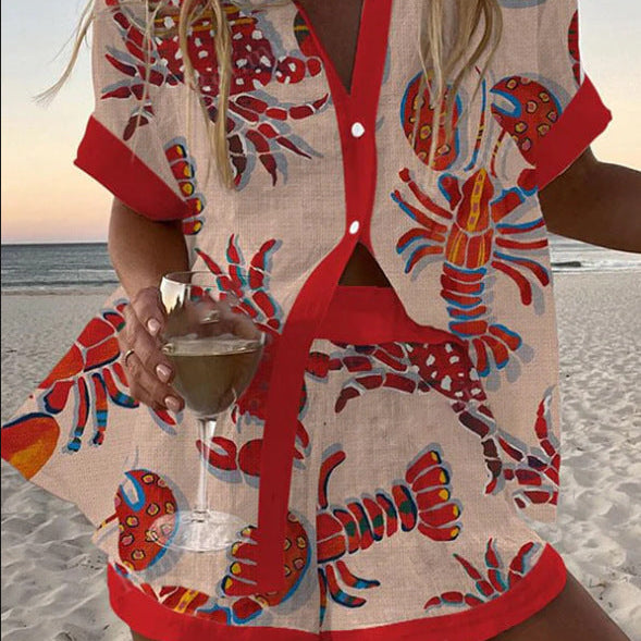 Jorelle™ | Conjunto de Muher curto leve para o verão