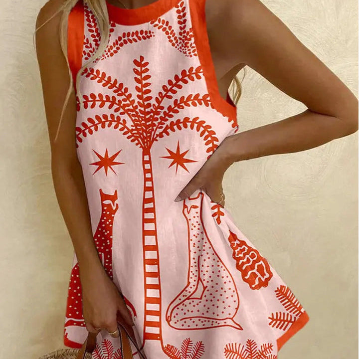 Elisa™ | Vestido curto leve e feminino para dias de verão