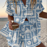 Jorelle™ | Conjunto de Muher curto leve para o verão