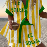 Jorelle™ | Conjunto de Muher curto leve para o verão