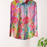 Annika | Blusa colorida com estampa divertida