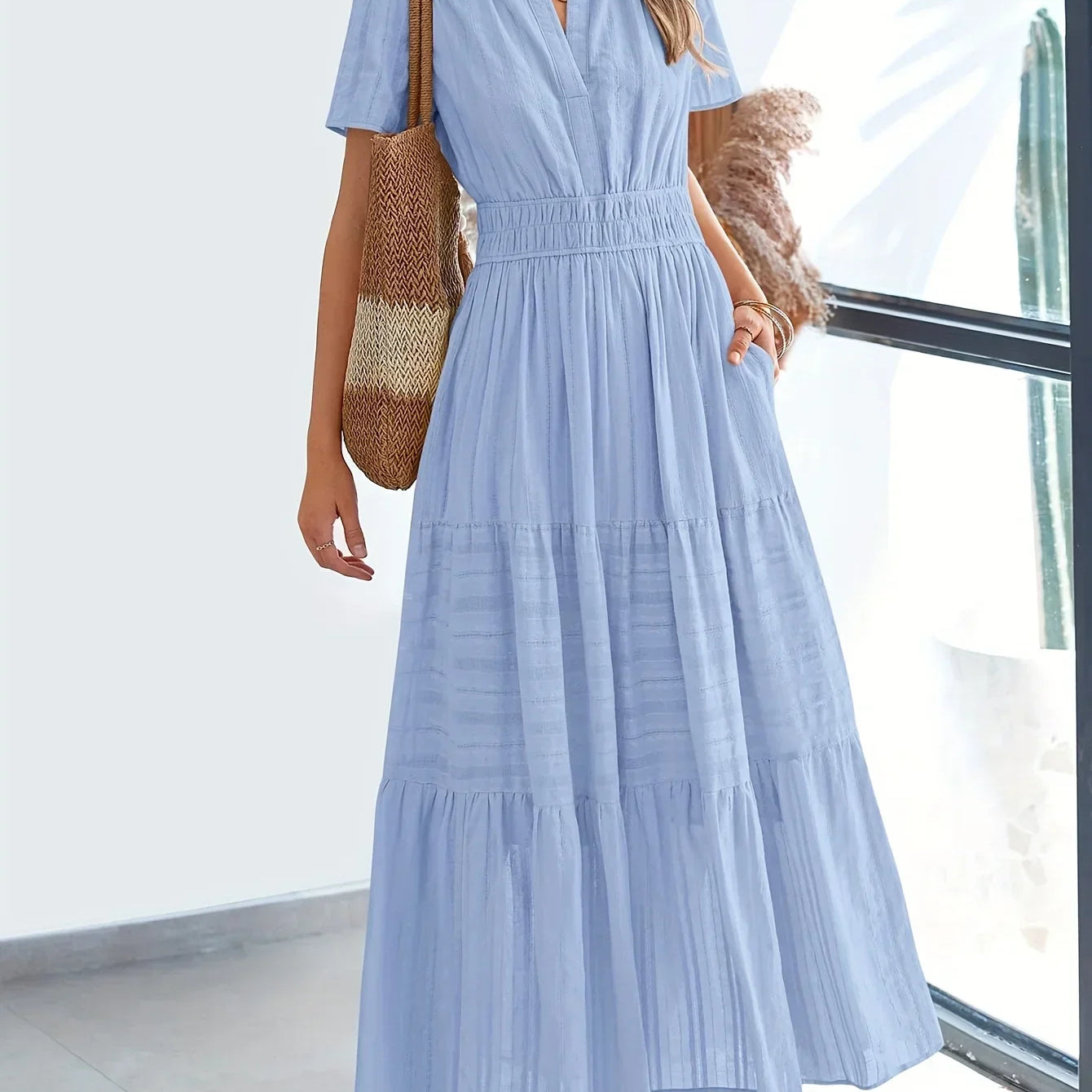 Rita - Vestido longo e elegante