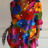 Annika | Blusa colorida com estampa divertida