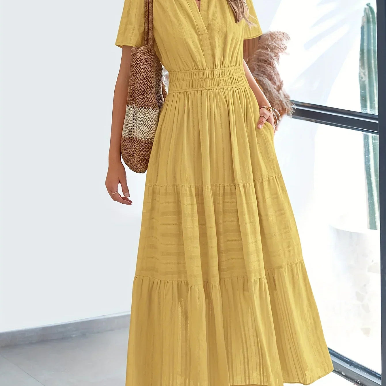 Rita - Vestido longo e elegante