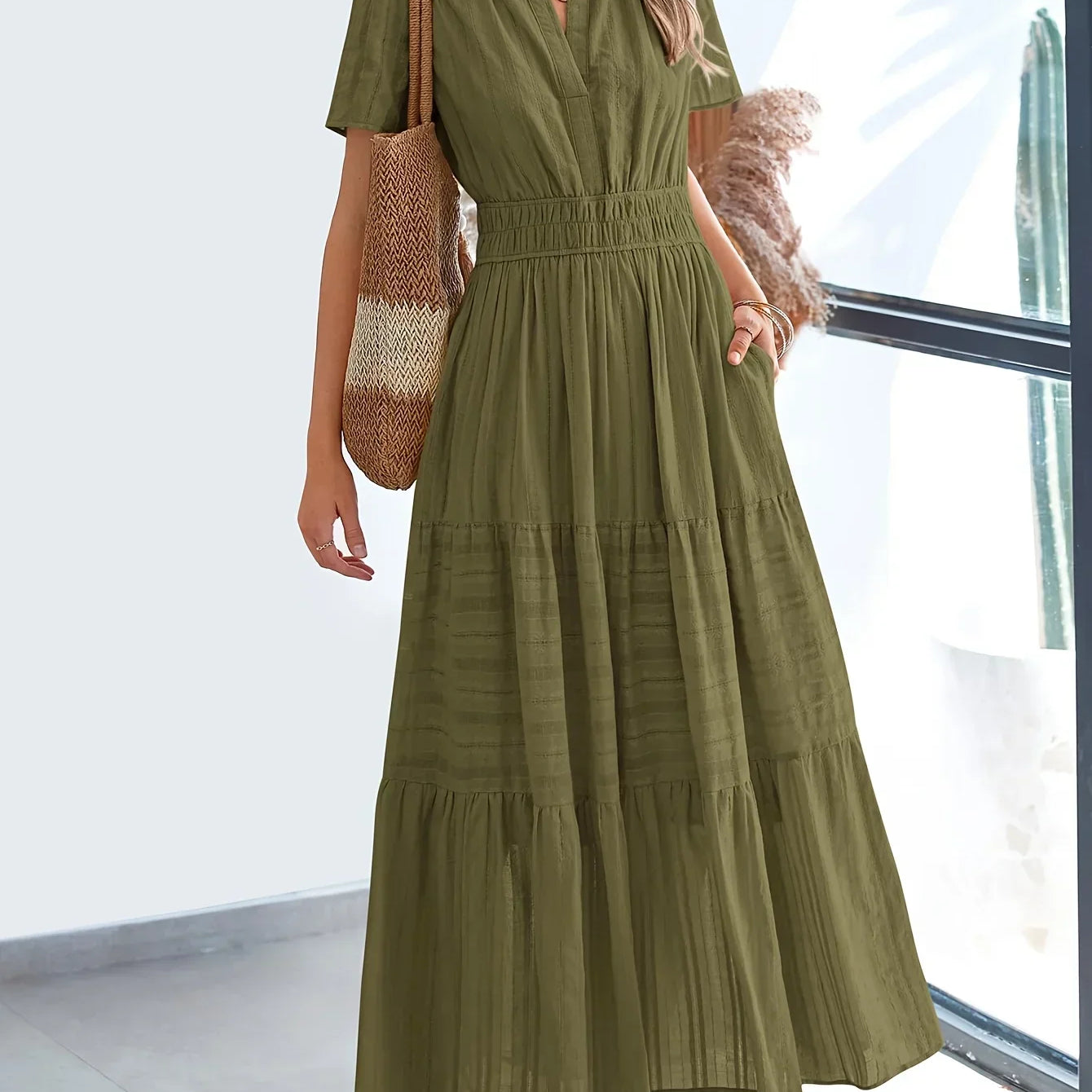 Rita - Vestido longo e elegante
