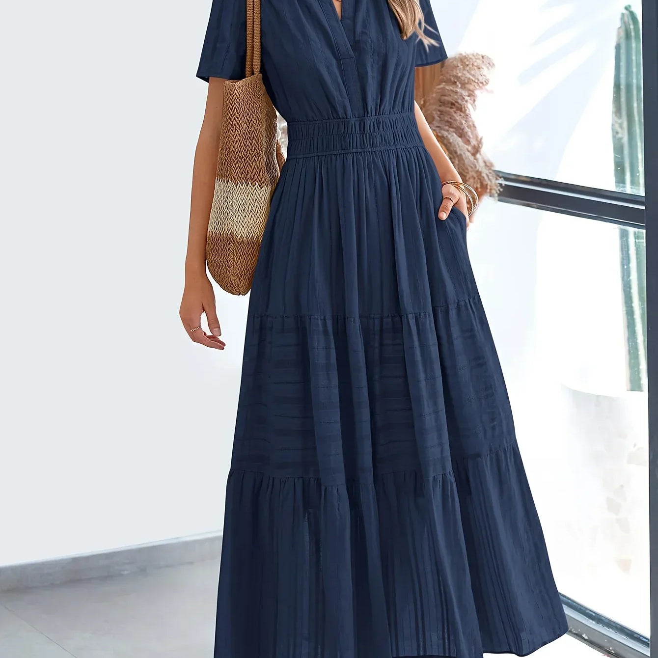 Rita - Vestido longo e elegante