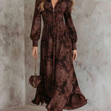 Cloe | Vestido largo vintage