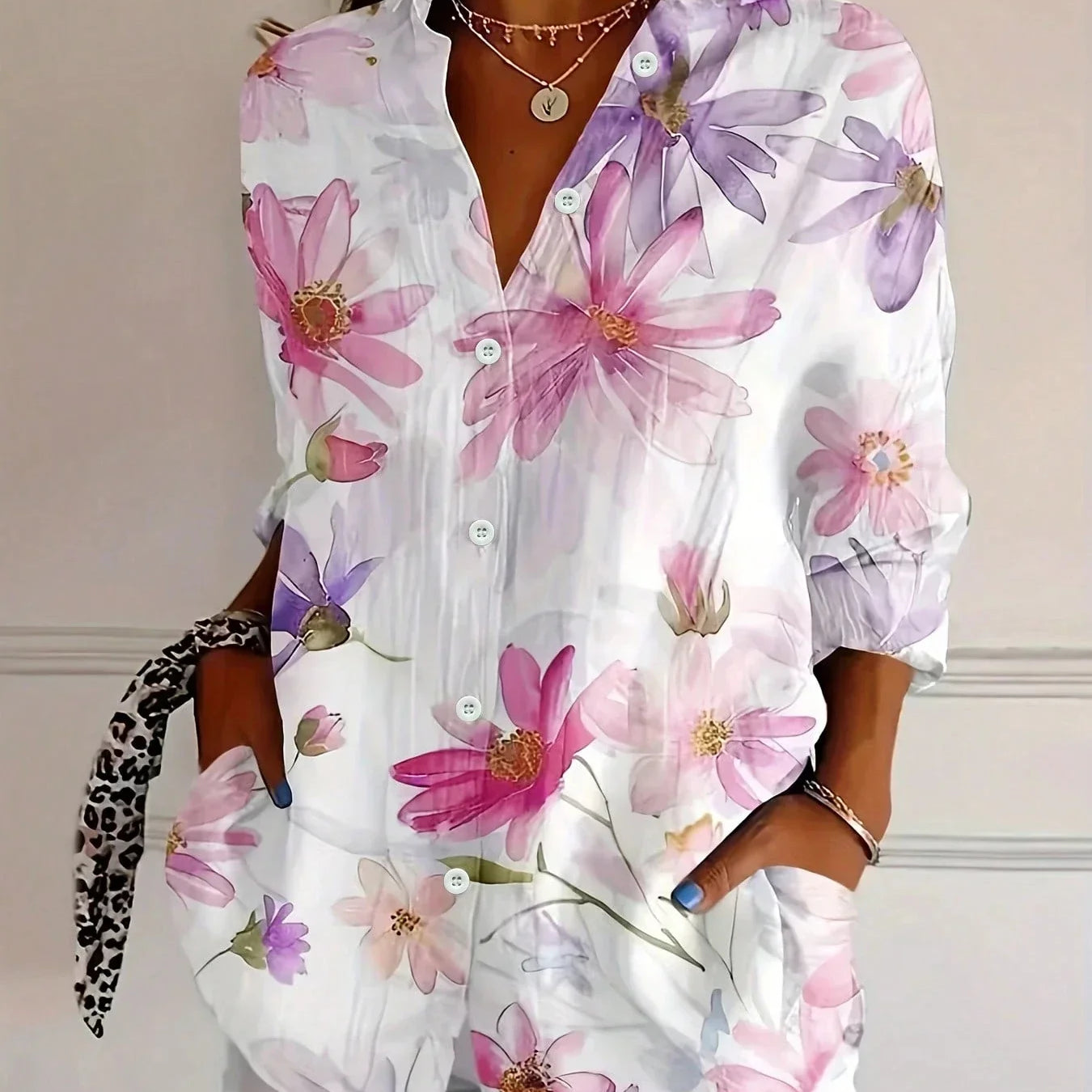 Annika | Blusa colorida com estampa divertida