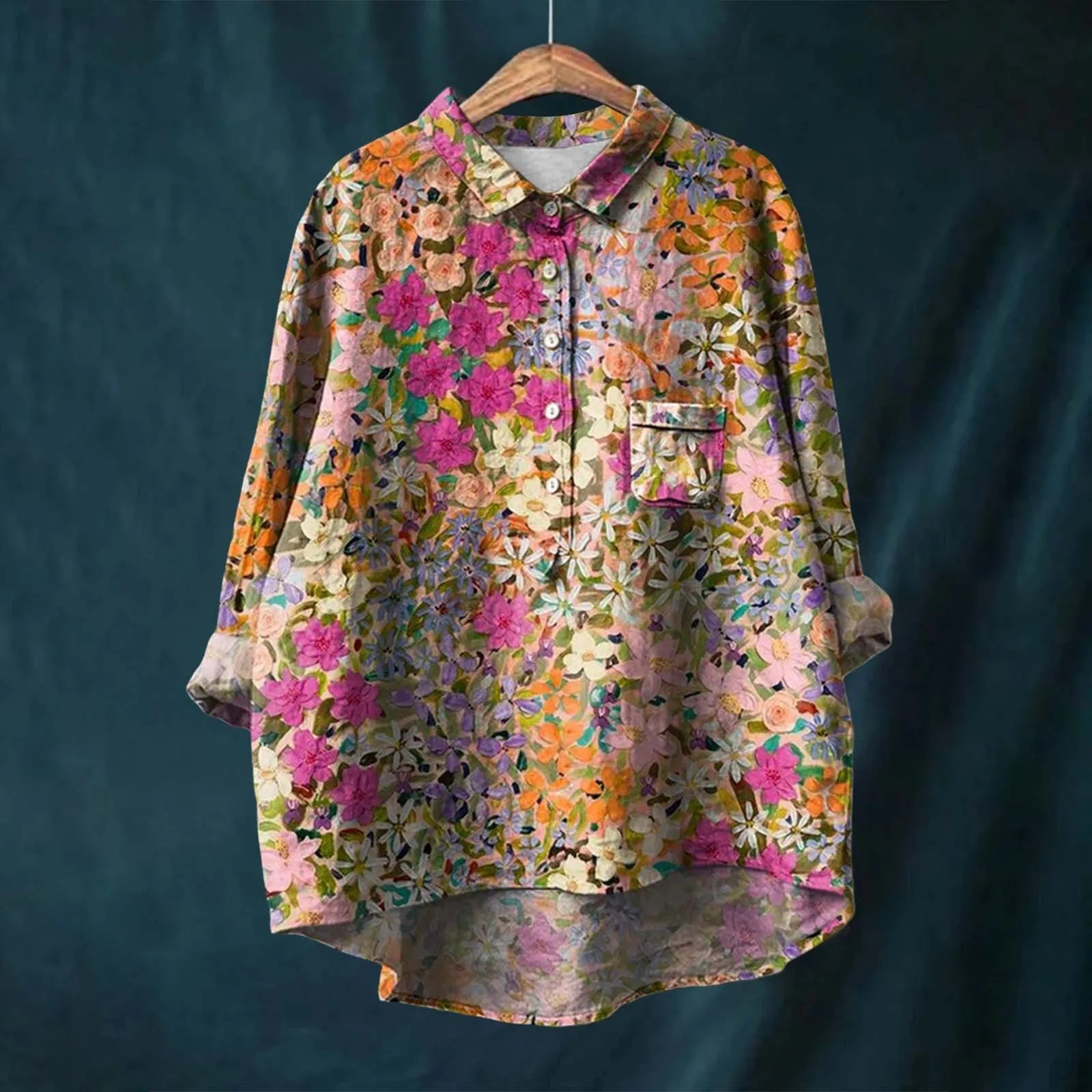 Mariella™ | BLUSA FLORAL DA MODA