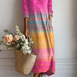 Marit - Robe Confortável Diária para Mulher