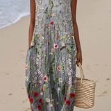Cara | Vestido de verão leve e sem mangas para Mulher
