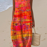 Faye | Vestido de verão leve e sem mangas para Mulher
