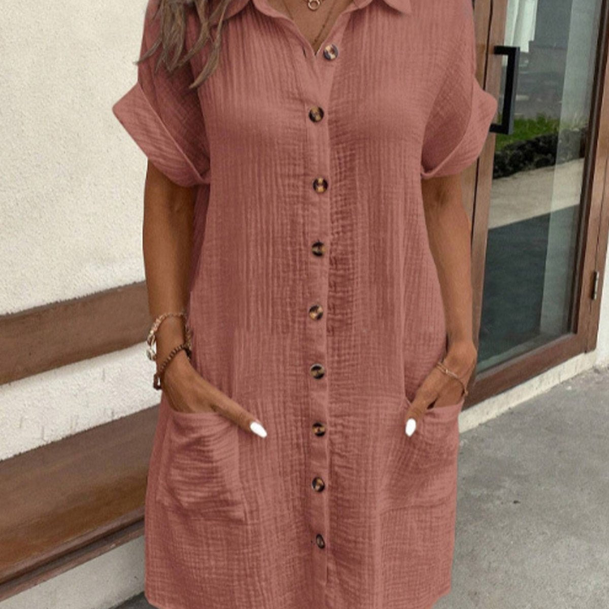 Renata - Vestido polo oversized
