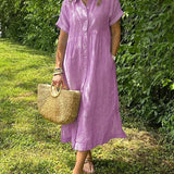 Ângela - Vestido longo de Verão