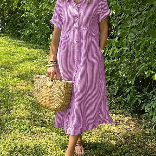 Ângela - Vestido longo de Verão