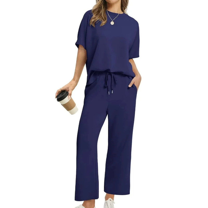 Luísa – Conjunto casual de blusa e calça