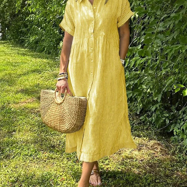 Ângela - Vestido longo de Verão