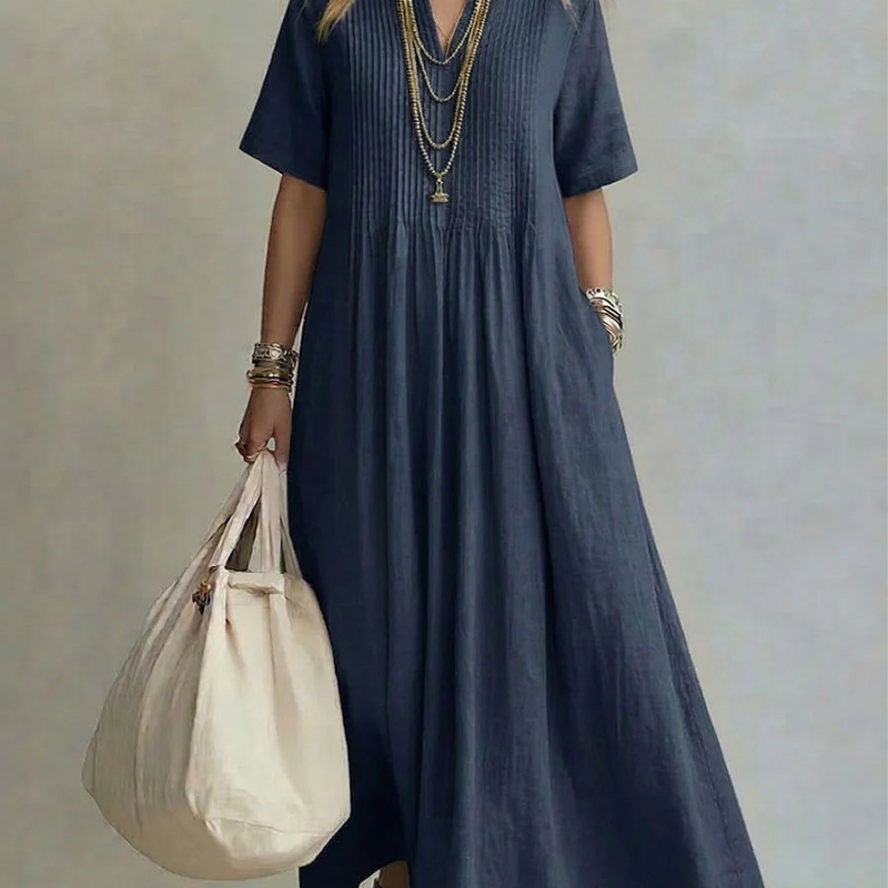 Noor | Vestido Plissado para Mulher