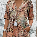 Harper | Vestido Floral Animado para Mulher